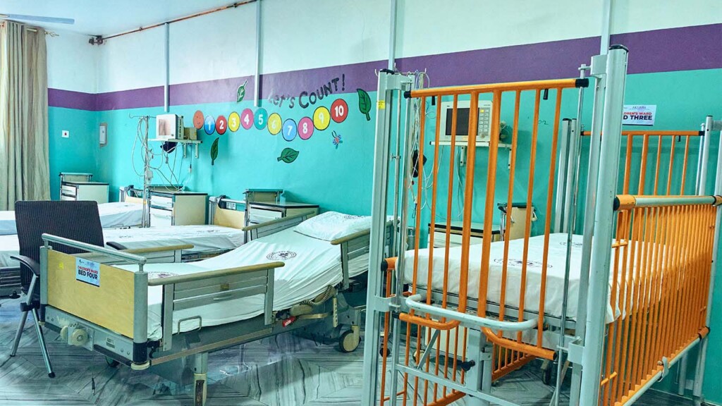 Adult and children ward at Akuaba Medical Centre