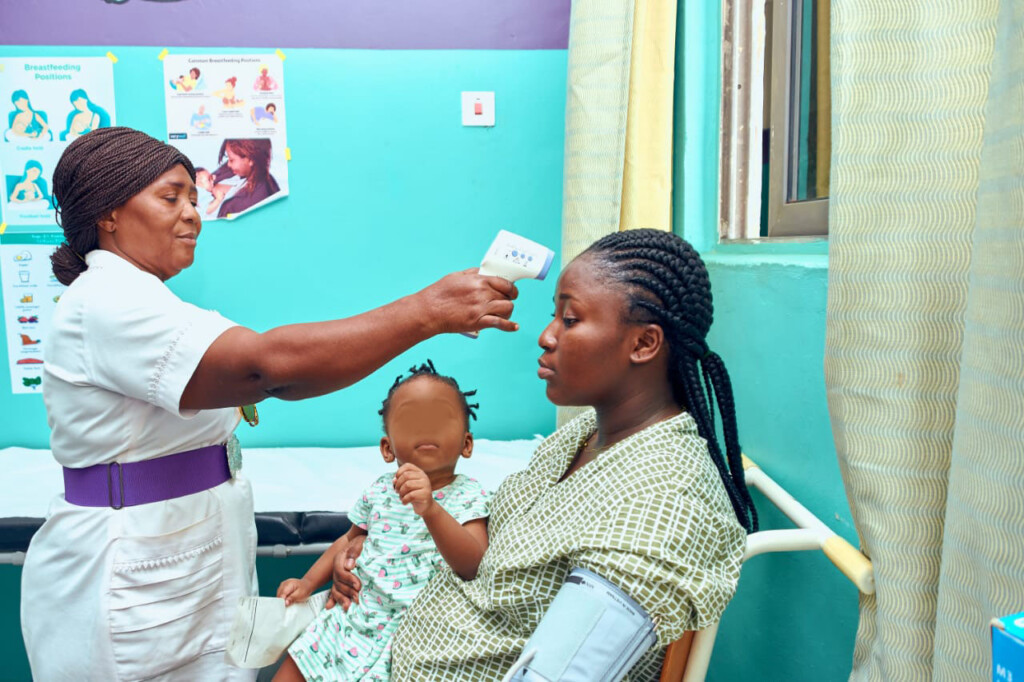 General outpatient consultation at Akuaba Medical Centre