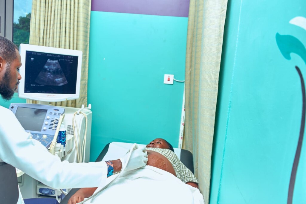 ECG and ultrasound scan at Akuaba Medical Centre